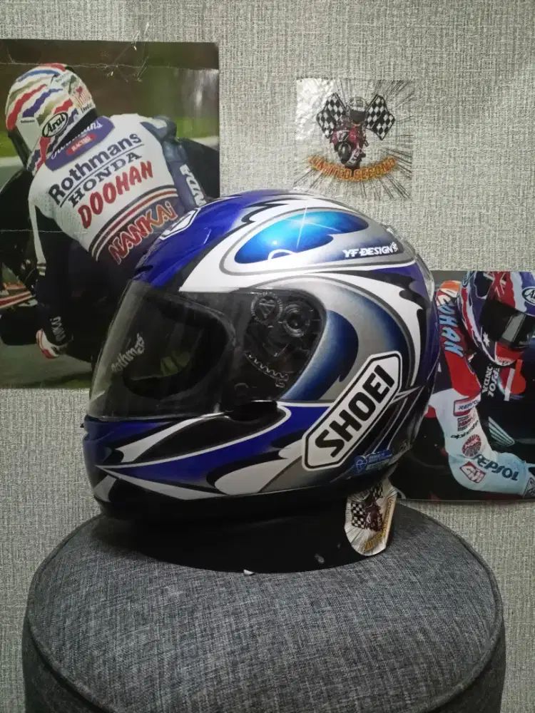 Helm shoei x9 tohru ukawa rare item size S