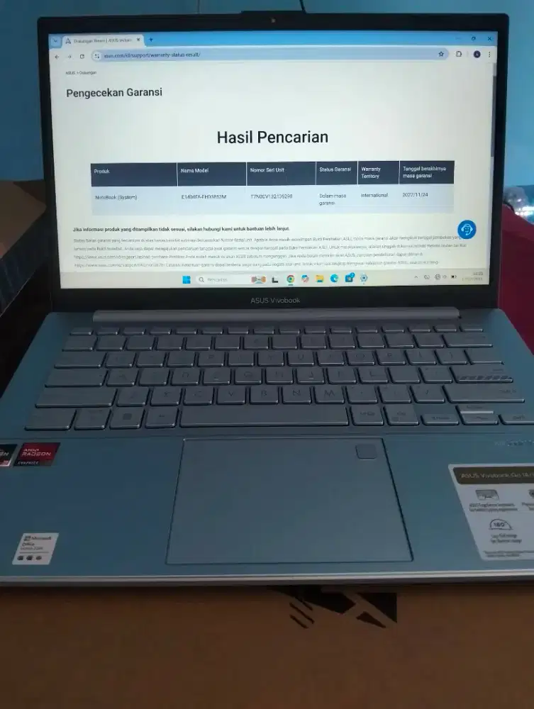 Asus Vivobook Go 14/15 512 GB Bonus Tas