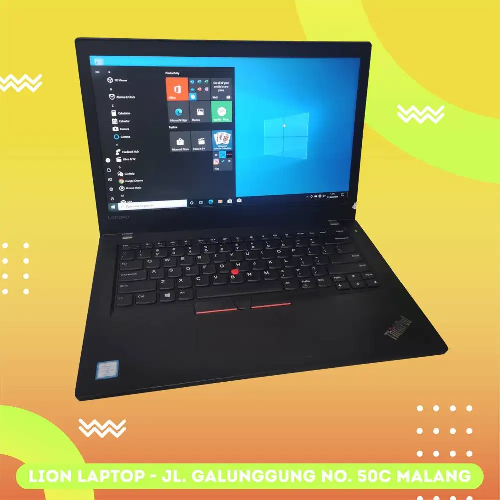 RAM 16GB Core i5 Gen7 SSD 256GB Lenovo Thinkpad T470 [17|12]