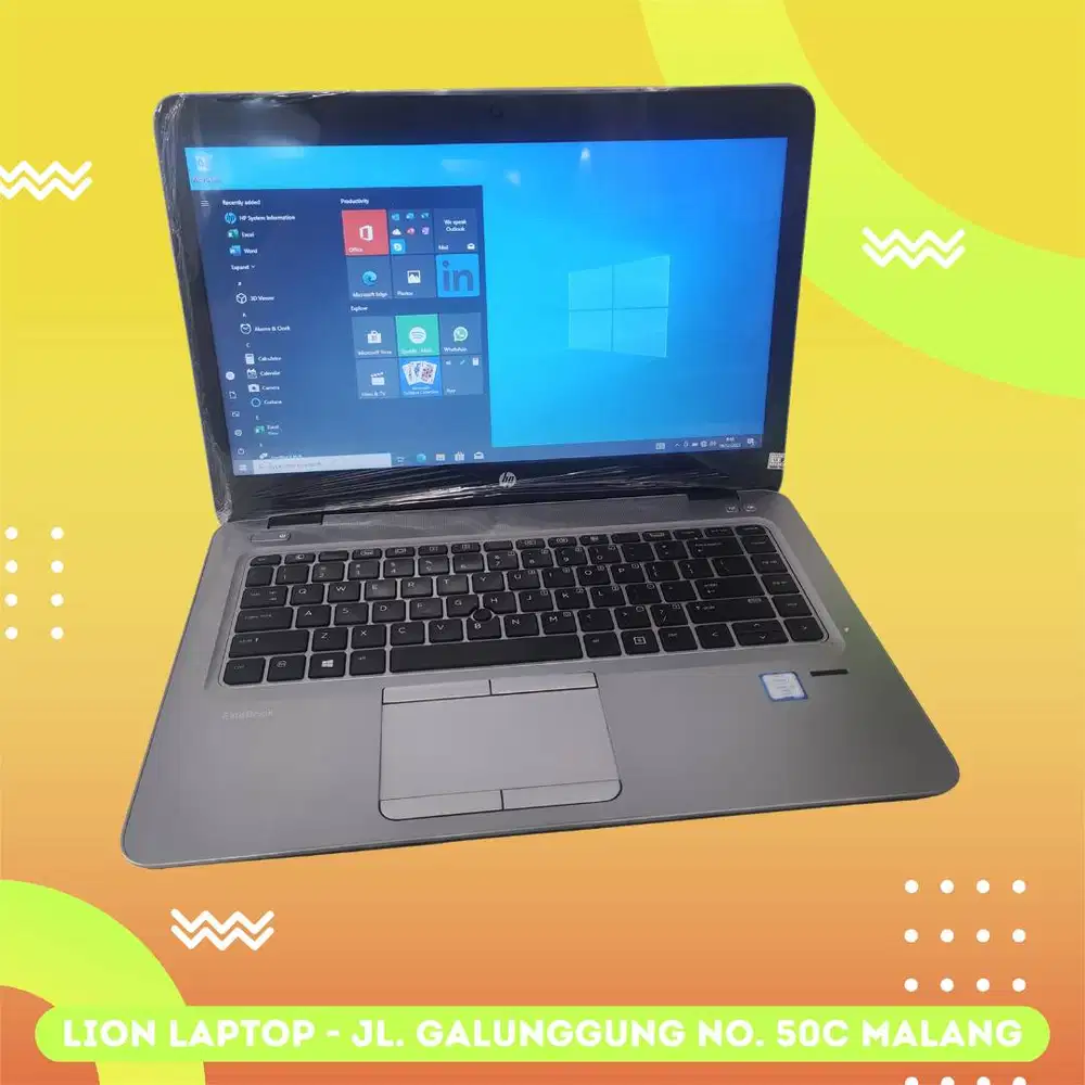Core i5 RAM 8GB Murah SSD 258GB HP Elitebook 840 G3 [17|12]
