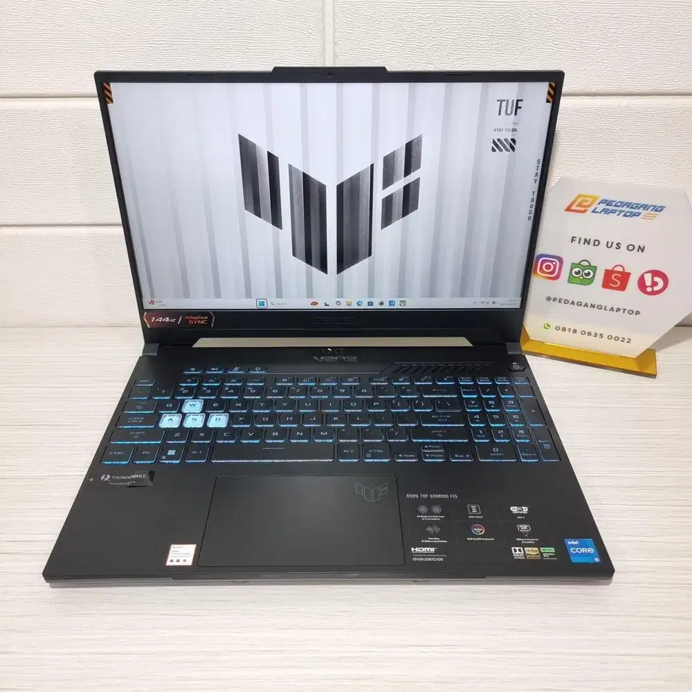 Laptop Asus Tuf Gaming F15 FX507ZC4 Core i5-12500H 16GB/512GB RTX 3050