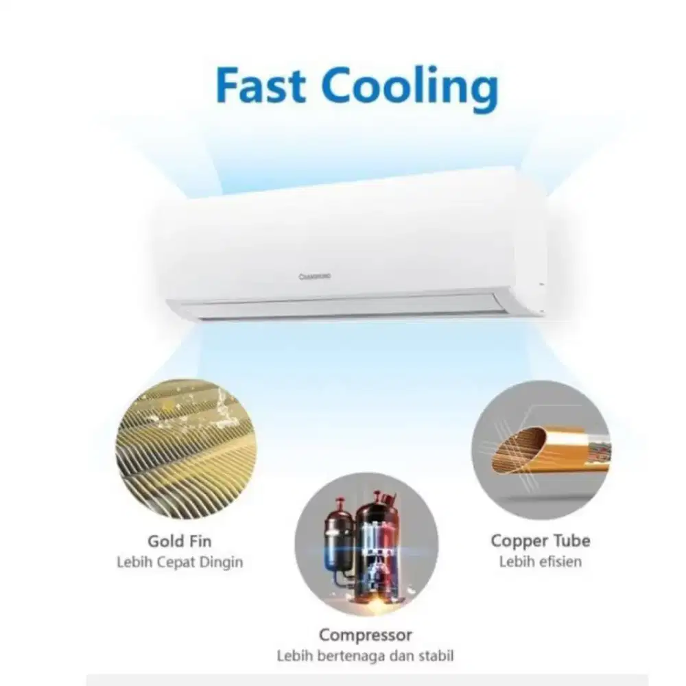 Paket pasang AC CHANGHONG 0.5PK