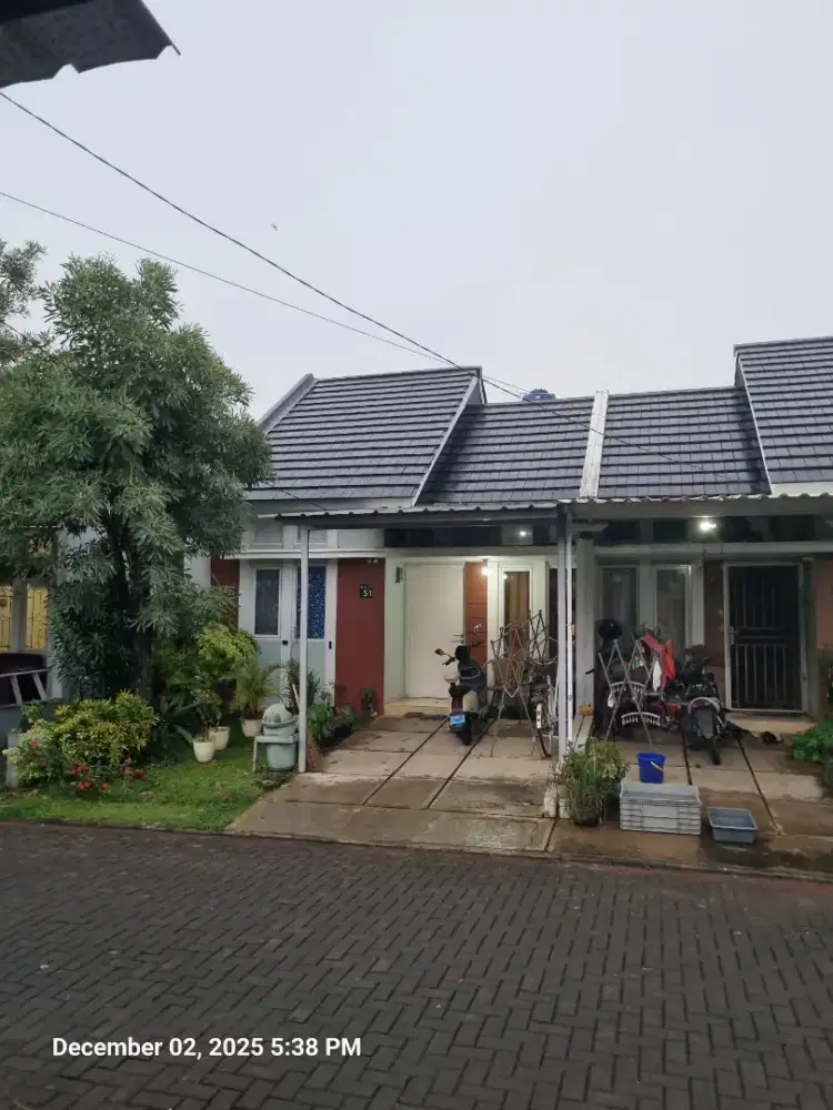 Rumah Semi Furnished di Parung Panjang Bogor Dijual Cepat