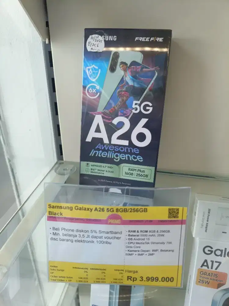 Kredit Kredivo Samsung Galaxy A26 kredit Bunga Ringan