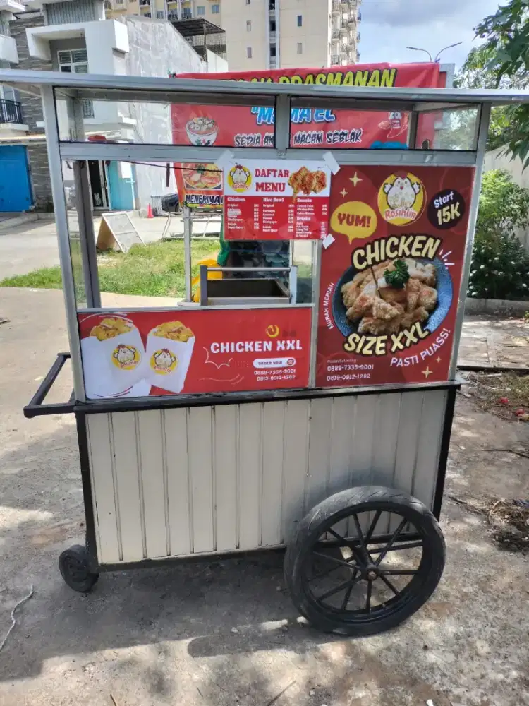 Gerobak Bekas - jual cepat - bekas jual Ayam