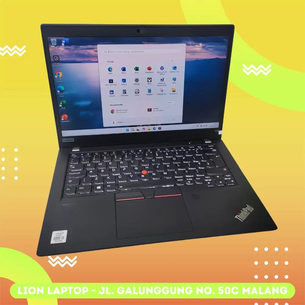 Core i5 Gen 10 slim mulus RAM 8GB SSD 256 Lenovo Thinkpad X13 [17|12]