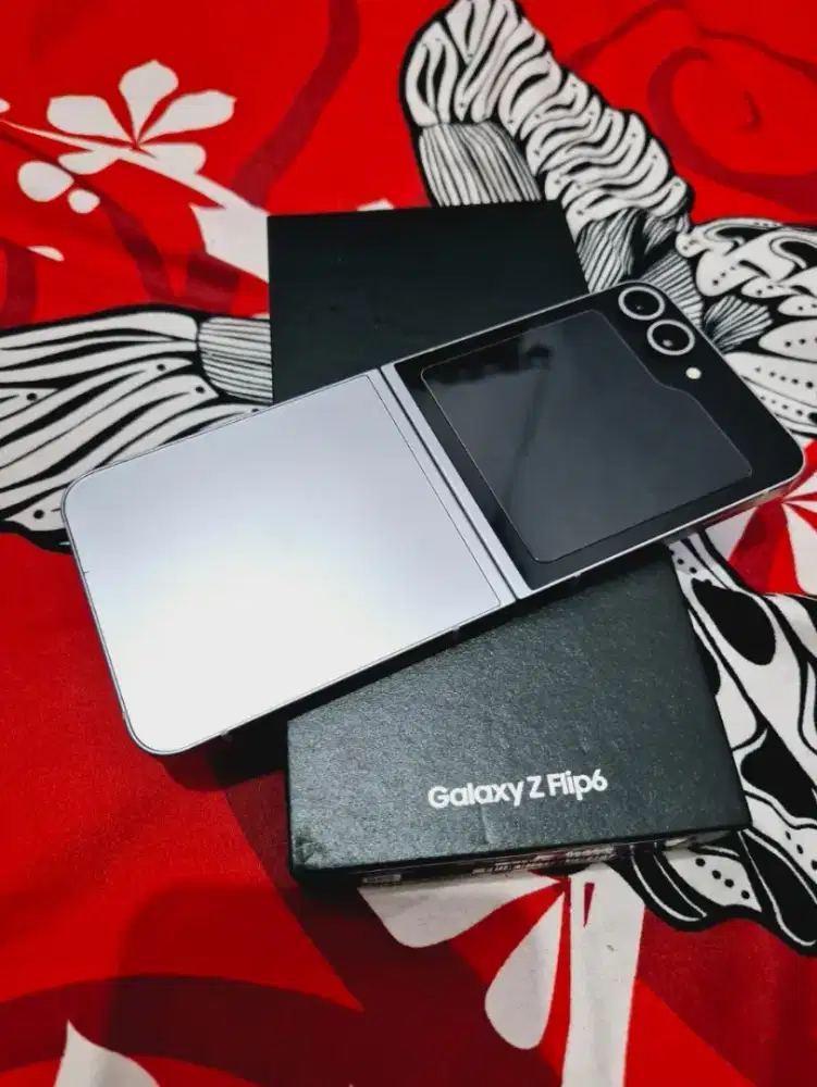 Samsung z flip 6 256gb 5g lte second original ram12gb