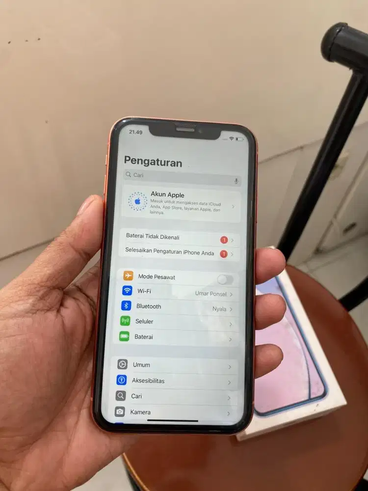 Iphone xr memori 128gb fullset