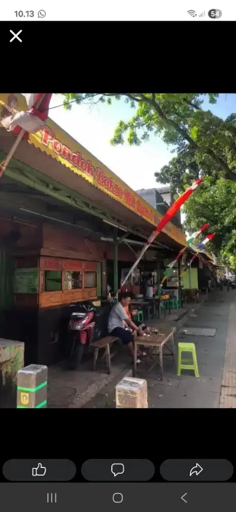 DI JUAL 4 KIOS DI JL UTAMA PEKANSARI  DEKAT PEMDA CiBINONG