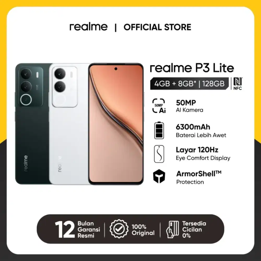REALME P3 LITE NFC RAM 4+8/128GB