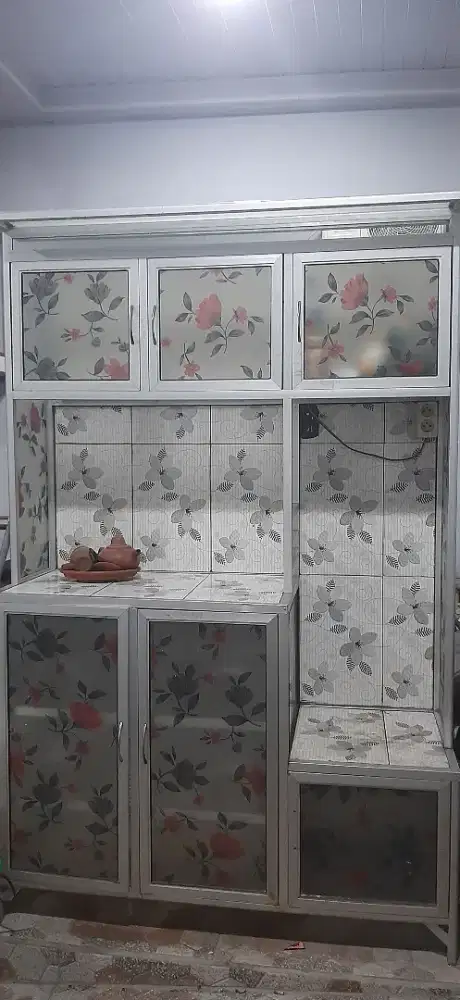 Rak piring besar aluminium