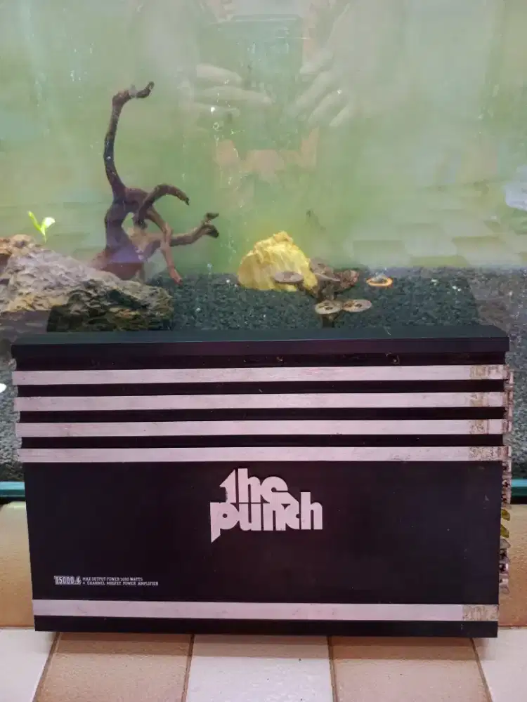 Power amplifier 4 Chanel mosfer the punch