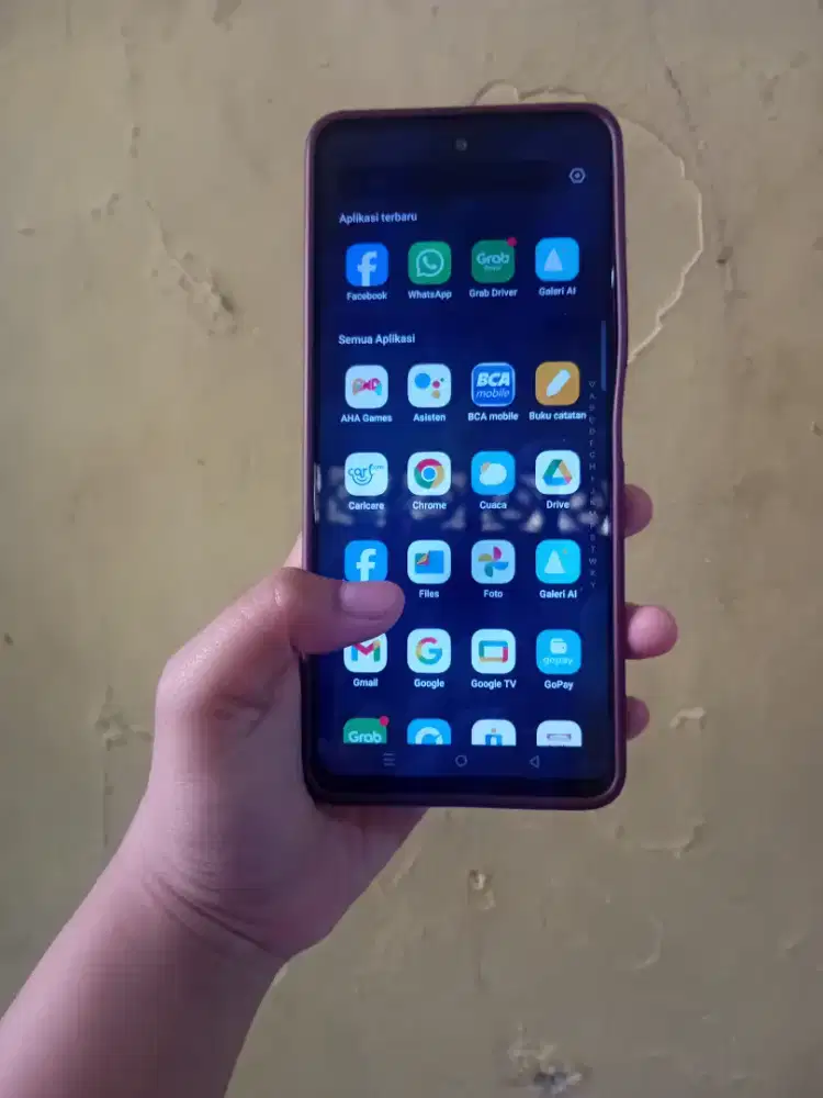 Jual infinix Hot 50 8/256 black mulus no minus