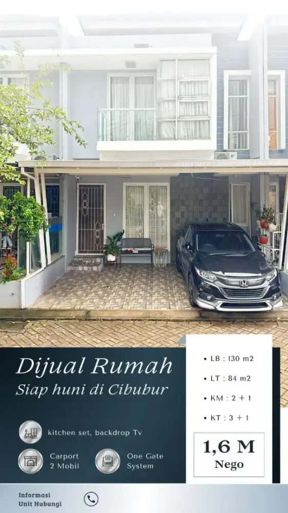 Dijual rumah Siap Huni  dengan lokasi strategis