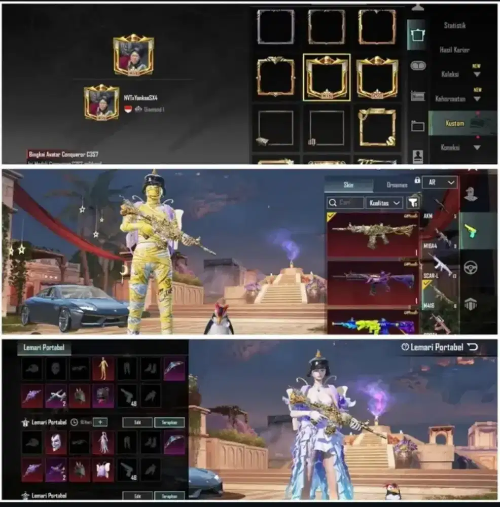 JUAL BELI AKUN PUBG MOBILE