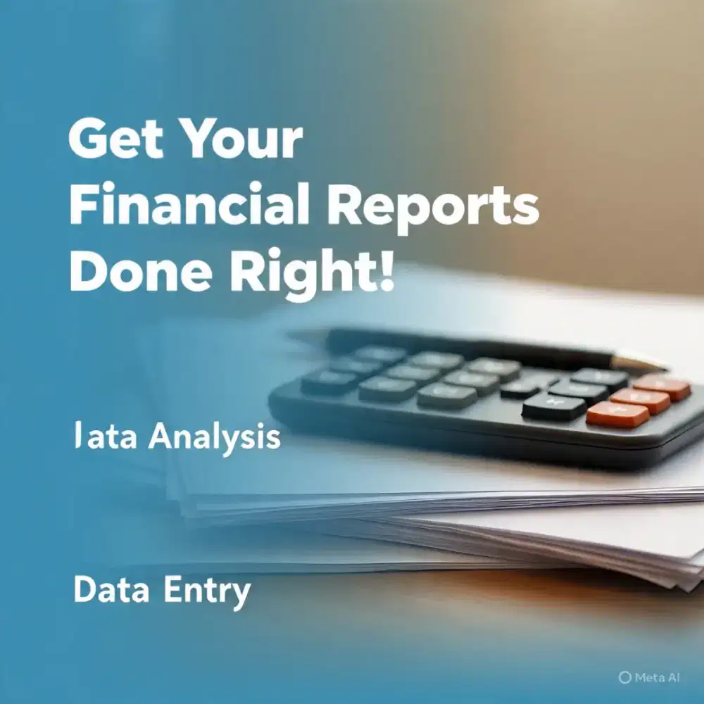 Jasa Pembuatan Laporan Keuangan & Entry Data