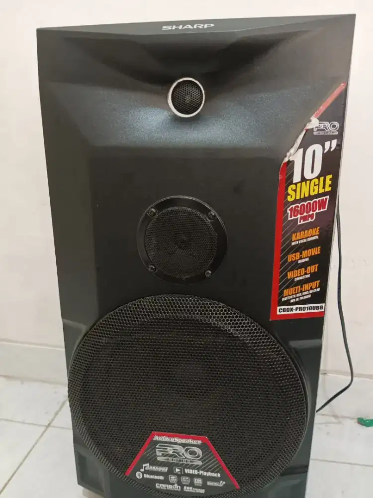 Speaker SHARP Cbox-pro10ubb