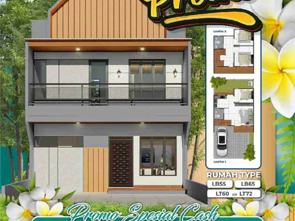 Rumah Dijual Nego Cluster Bojong Gede Strategis
