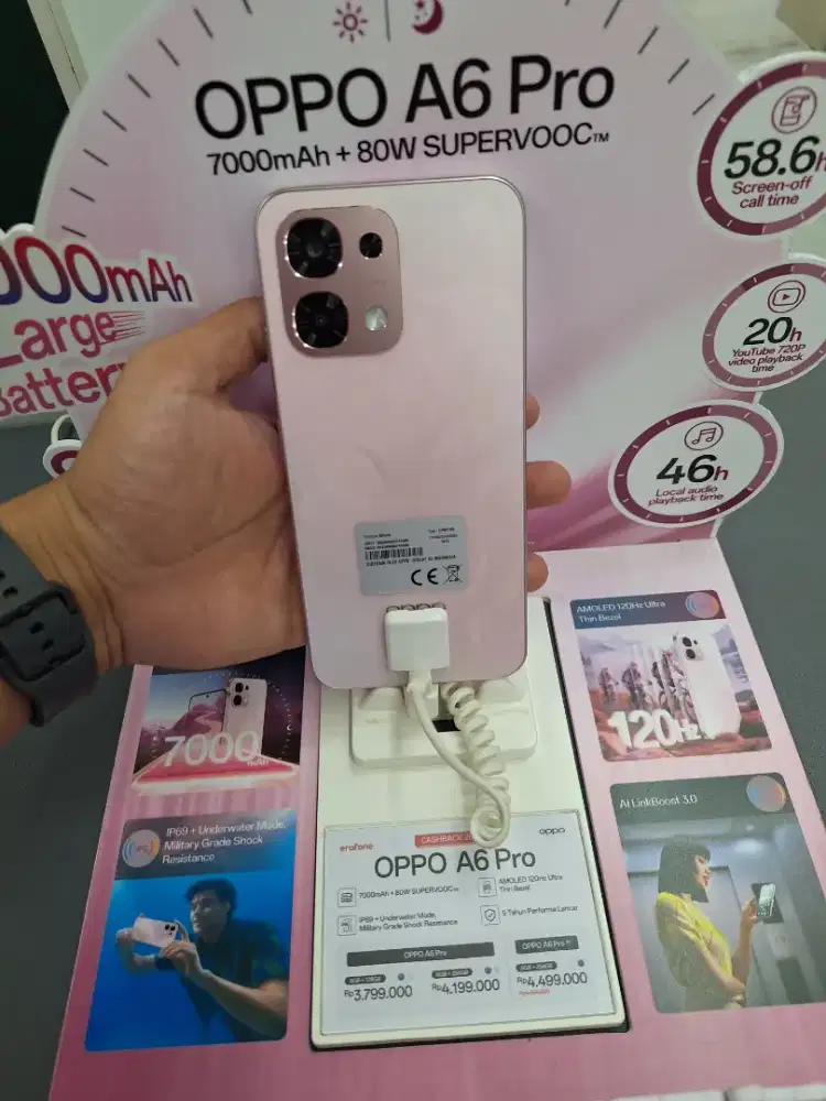Oppo A6 Pro Best seller Hp Tahan Banting