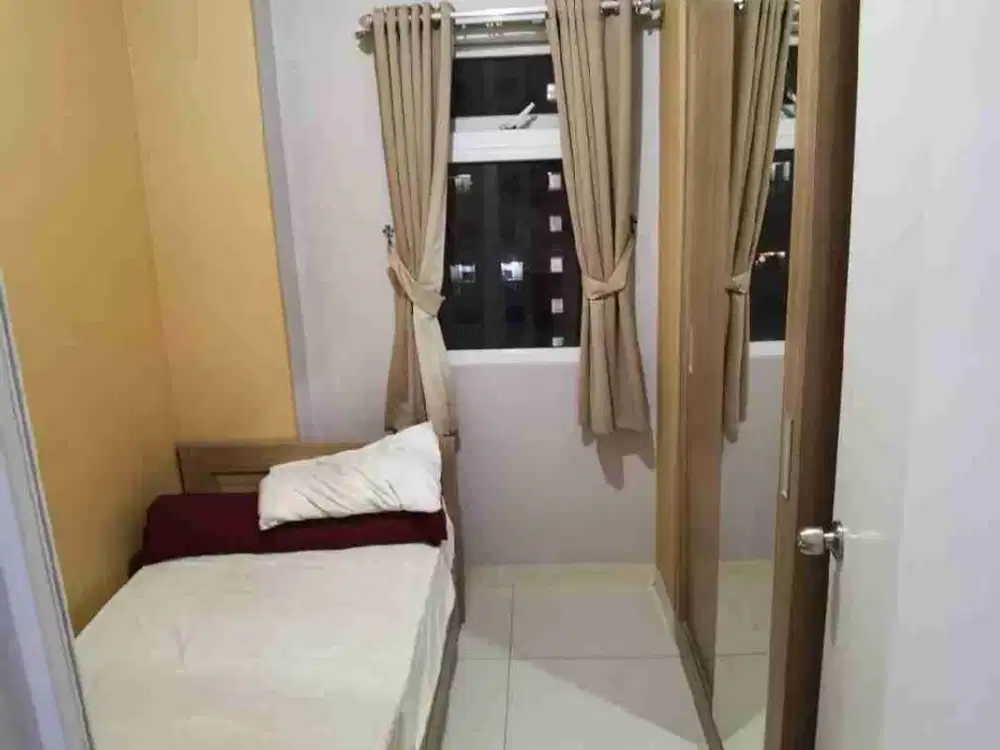 Dijual Apartemen Green Pramuka City Tower Nerine Fully Furnished Pusat Kota Dekat Jalan Utama