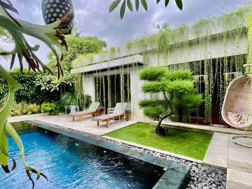 dijual villa depan pantai kedonganan Badung Bali