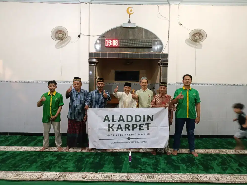 Promo murah akhir tahun karpet masjid tebal turkiye