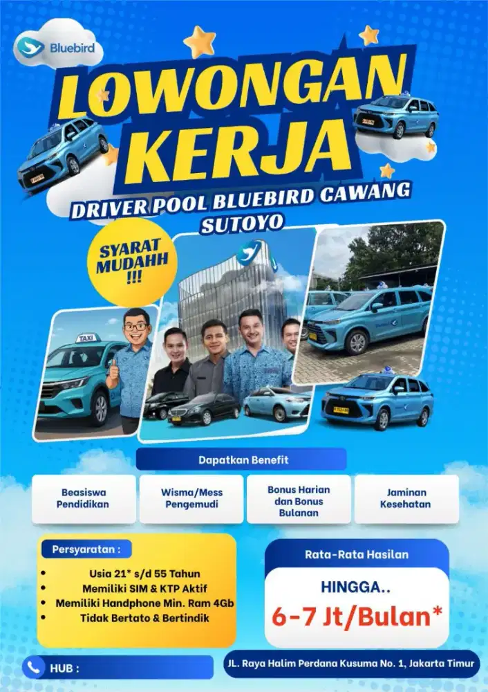 LOWONGAN KERJA DRIVER