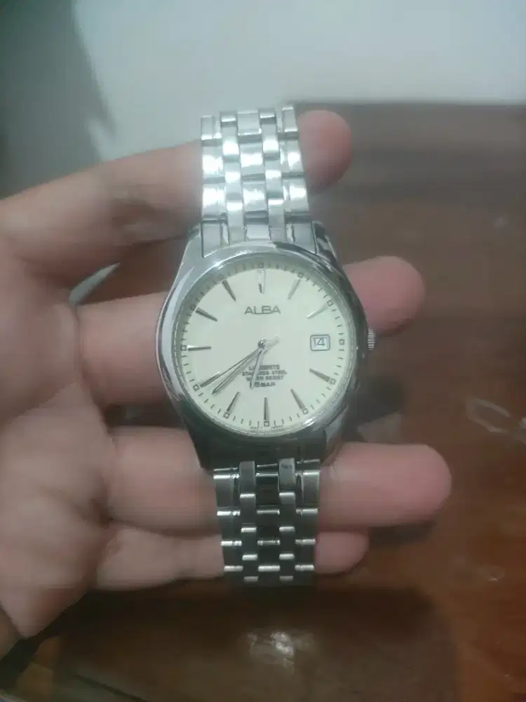 Jam tangan merk alba lumibrate original