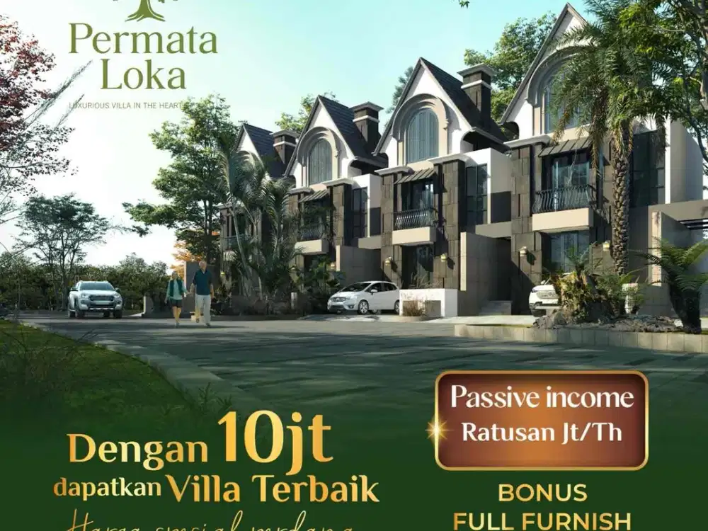 Villa Mewah Kawasan Grade A di Kota Batu