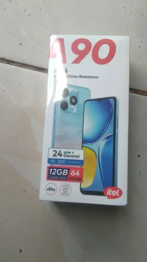 Itel A90 ram 4+8/64 masih segel
