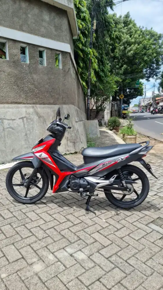 SUPRA X 125 MERAH TH 2019, CASH ONLY