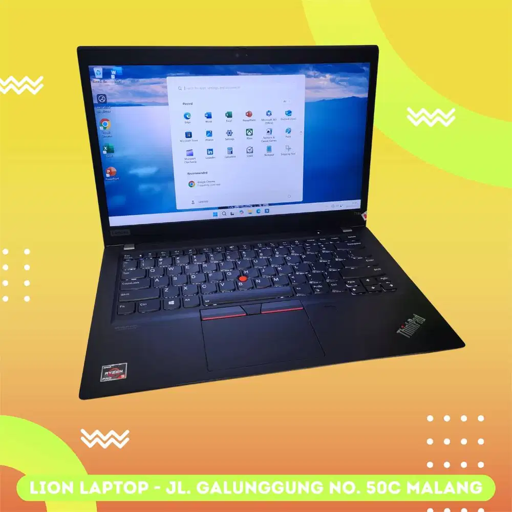 RAM 16GB Touchscreen Ryzen 5 Slim Lenovo Thinkpad T14s [17|12]