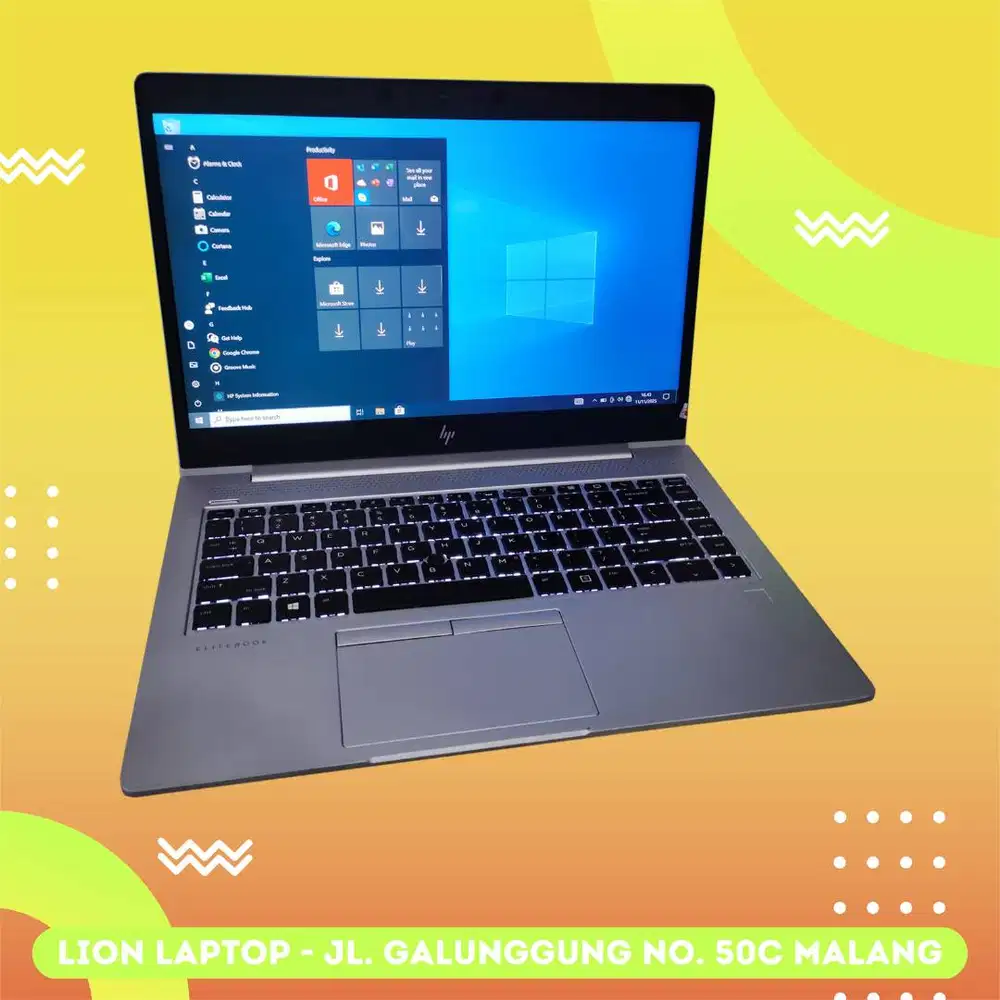 FUll Aluminium Body Core i7 gen 8 8/256 HP Elitebook 840 G6 [17|12]