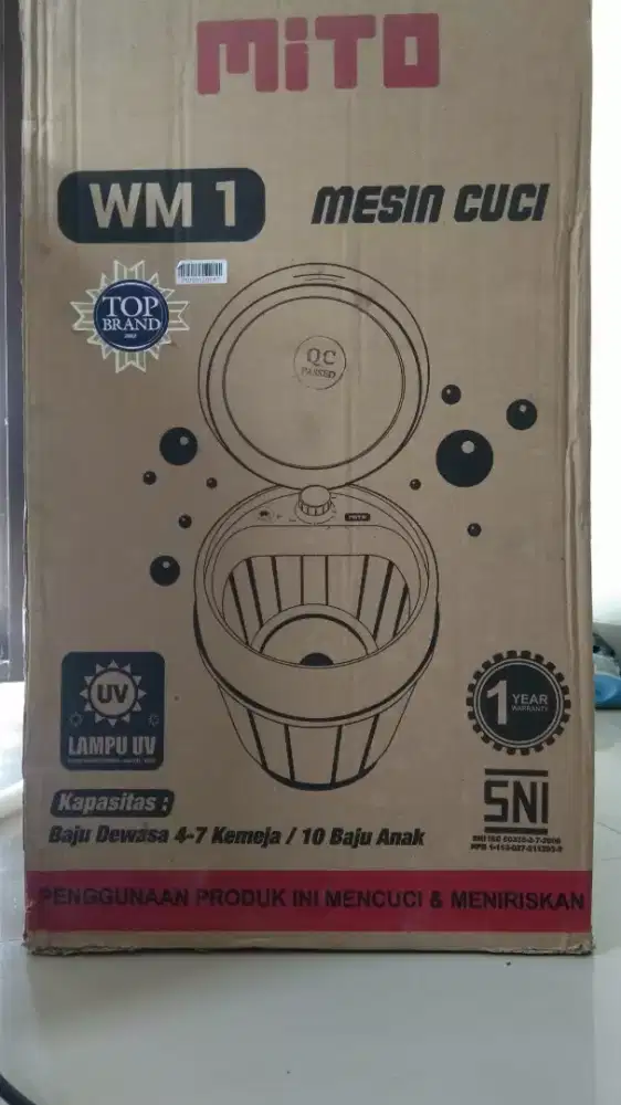 Compact washing machine Mito WM1