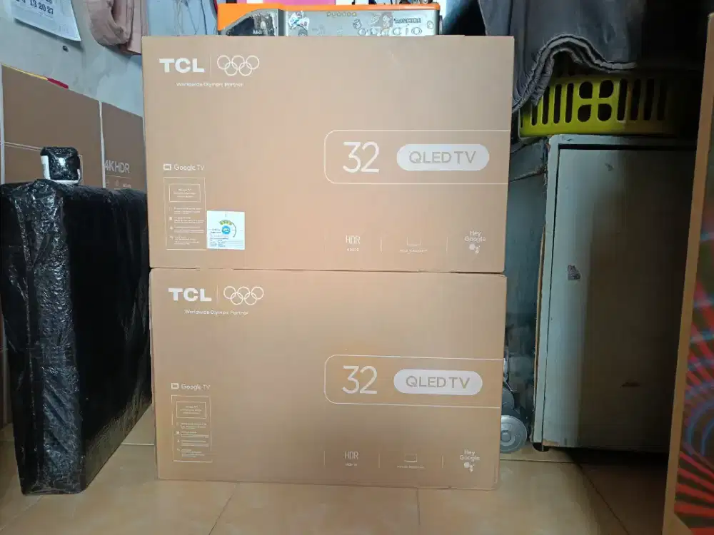 Led TCL 32 INCH 32V5C GOOGLE FULL HD UNIT BARU