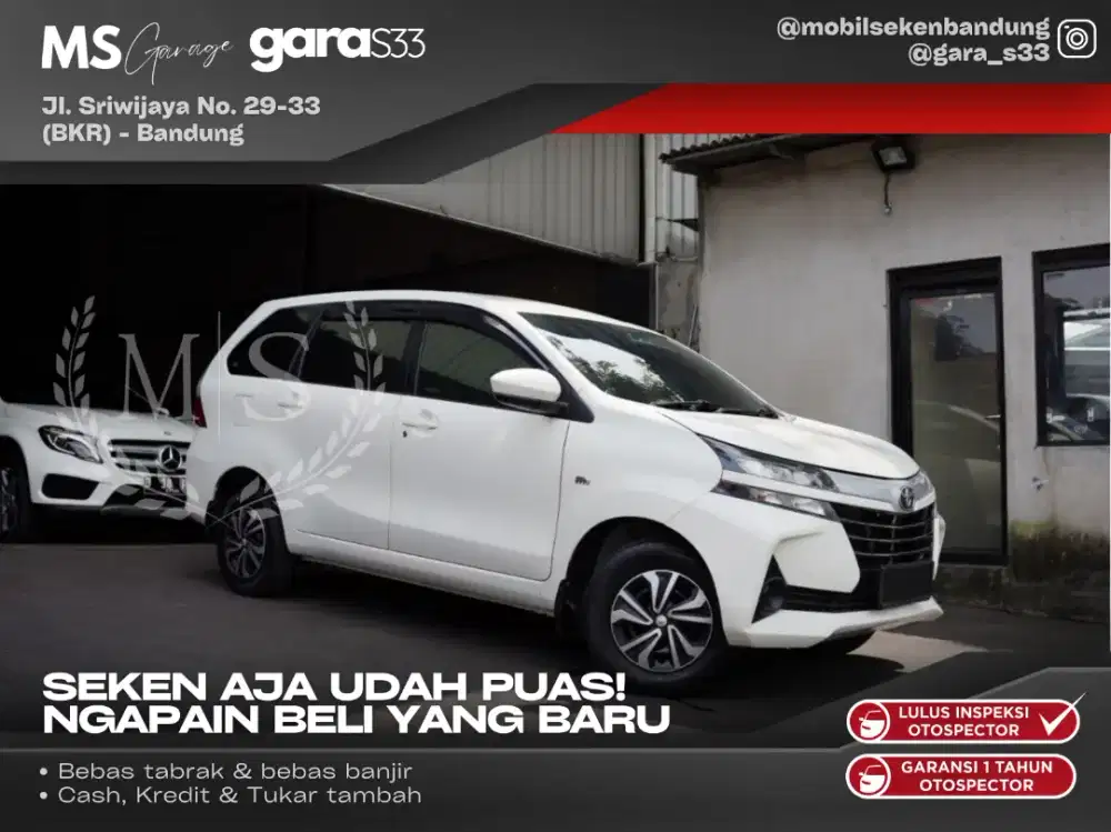 Toyota Avanza E 2020/2021 LED (D) MT Mulus