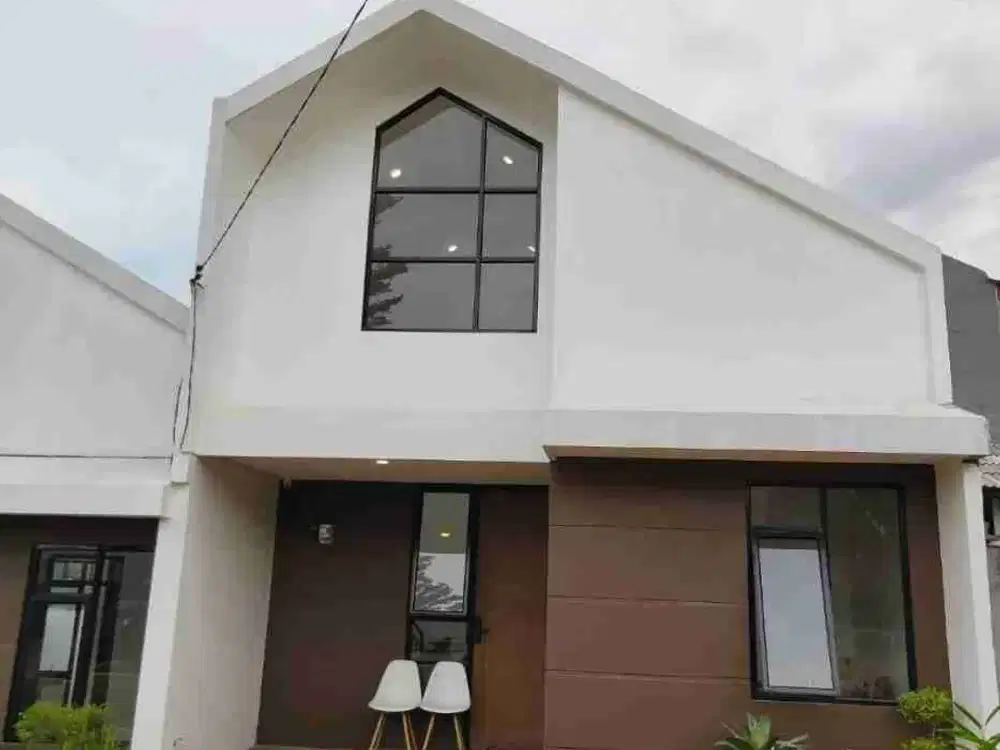 Rumah mezzanine murah di Cipayung kota Depok strategis 10 menit ke stasiun Depok