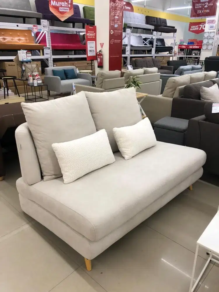 sofa 2seatter estetik minimalis