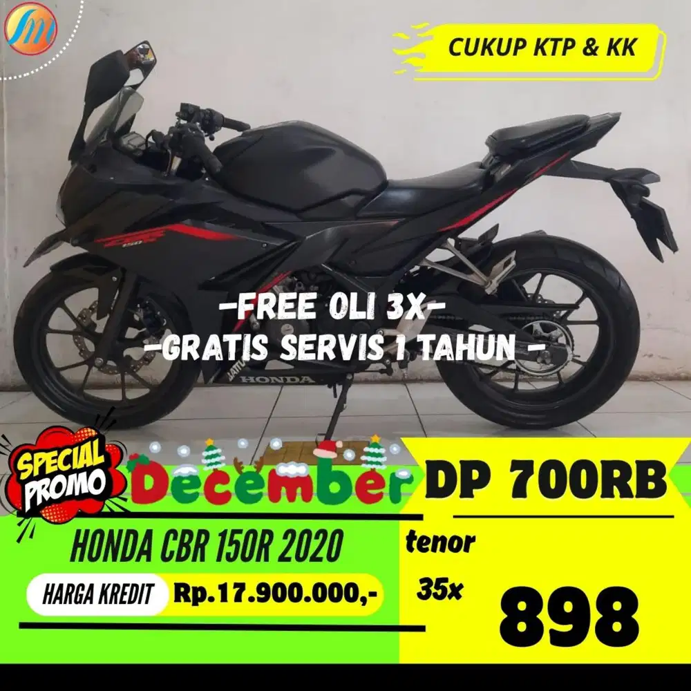 HONDA CBR 150R 2020 KREDIT DP HANYA 700RB ANGSURAN TERJANGKAU