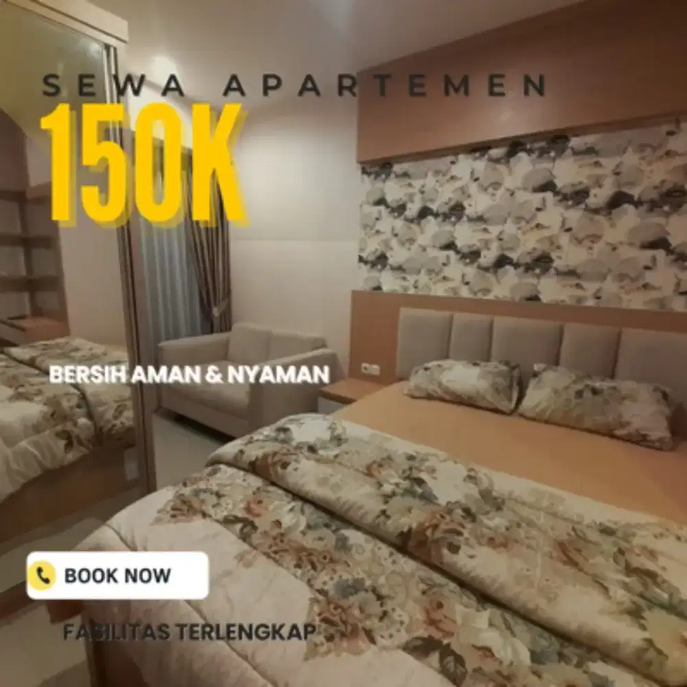 Sewa apartemen Depok TSM Transpark Cibubur Harian & Transit termurah