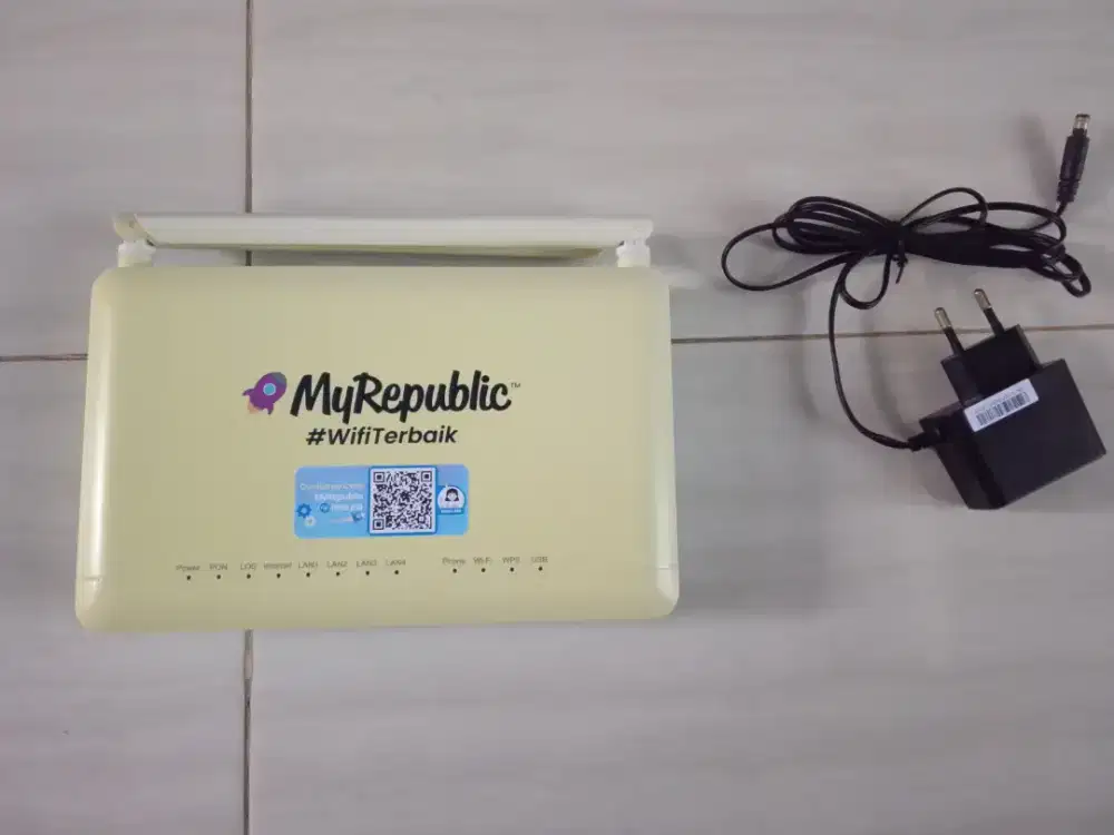 Router F670L bekas port hijau