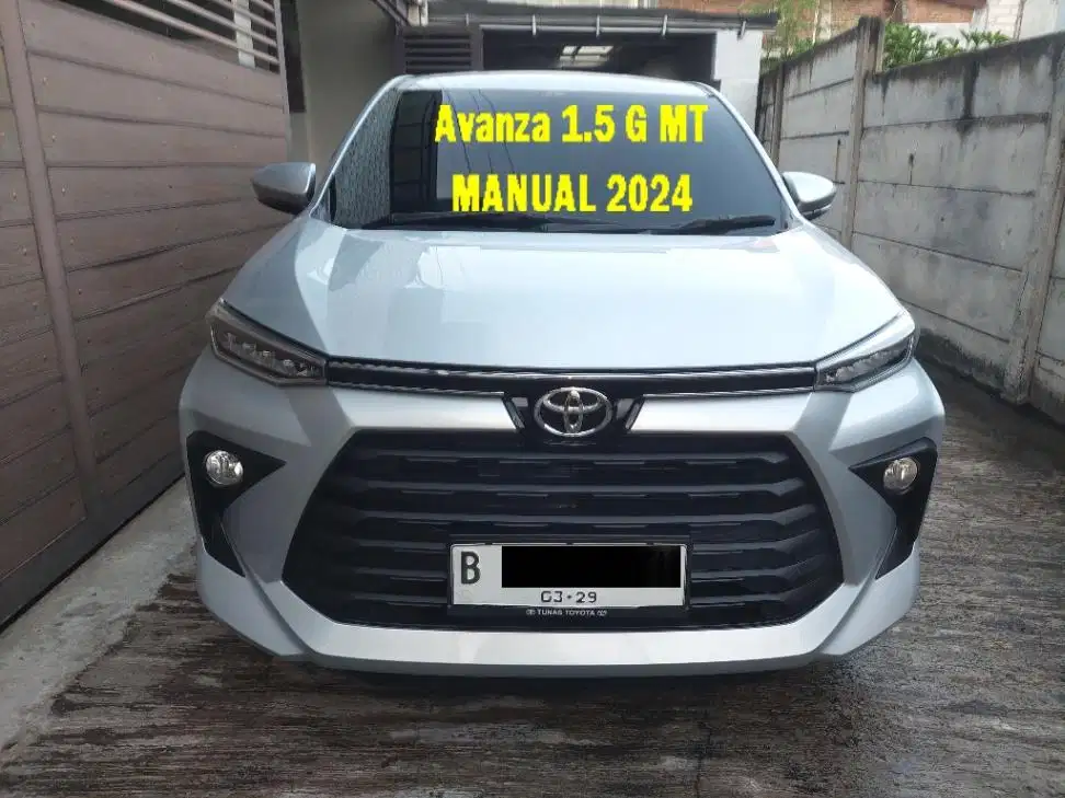 Avanza 1.5 G MT Manual 2024 ALL NEW Gress Rawatan Toyota Terus