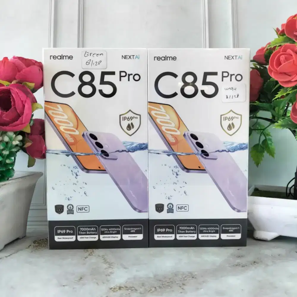 Realme C85 Pro 8/128 baru Garansi Resmi Original