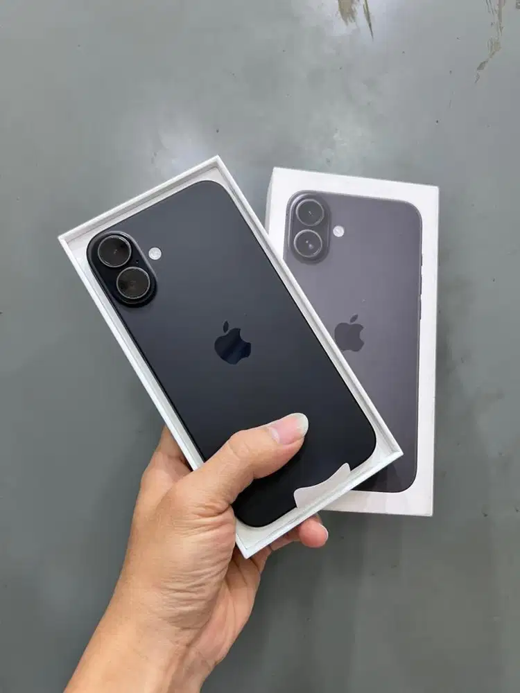 iPhone 16 plus 128 bh 100% cc 42 garansi on april 2026 Like New