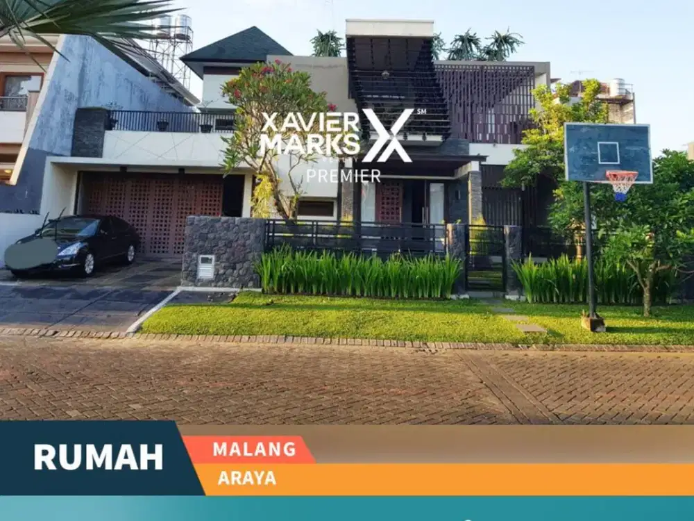 Dijual Rumah Mewah di Boulevard Villa Golf Araya Malang
