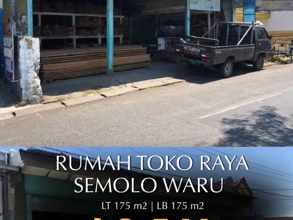 Rumah Toko di Jalan Raya Semolowaru Surabaya