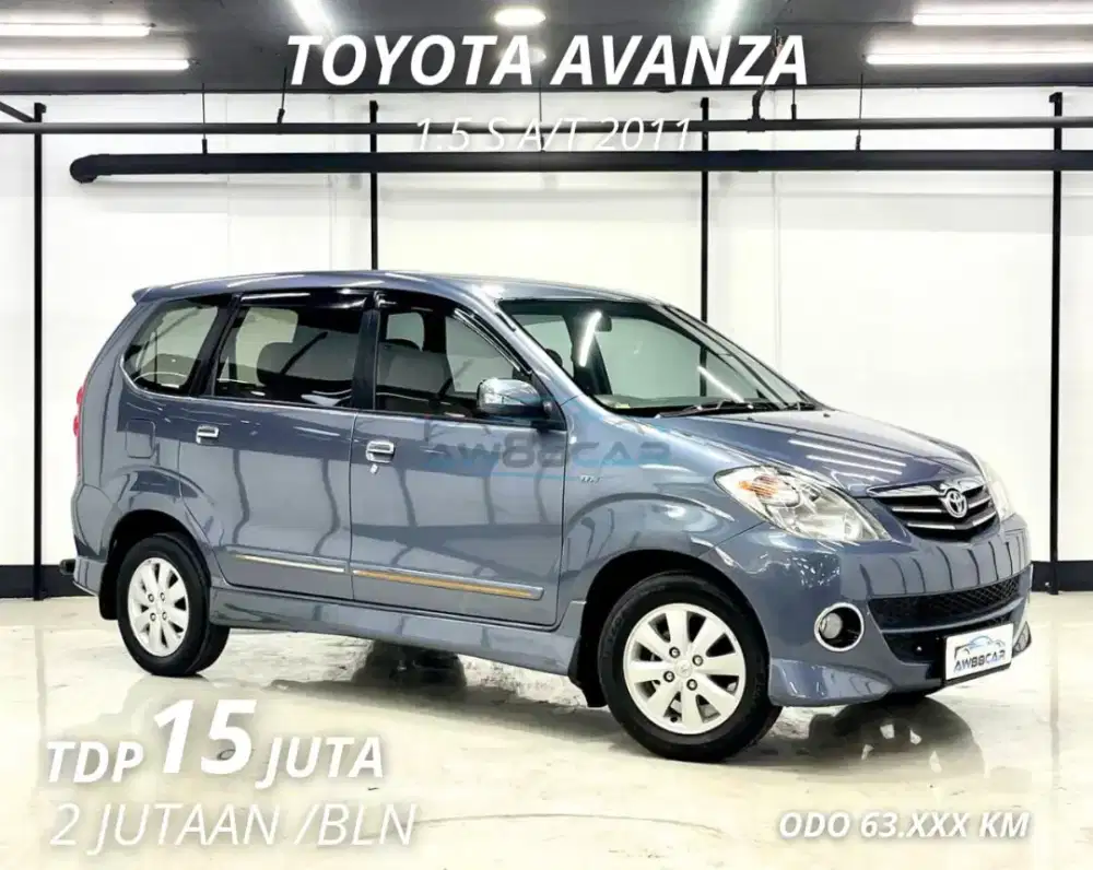[ Km 60rb ] Toyota Avanza S 1.5 AT 2012/2011 Abu abu