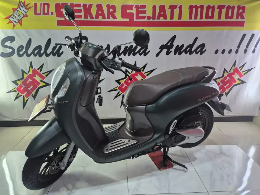 New Honda Scoopy prestise ijo keyles iss
