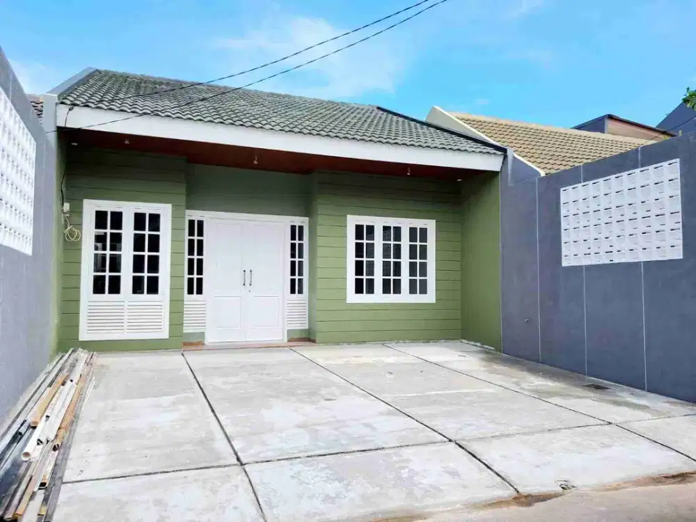 RUMAH BARU DIBANGUN DARI KAVLING DI GRIYA LOKA SEKTOR 1.4, BSD TANGSEL