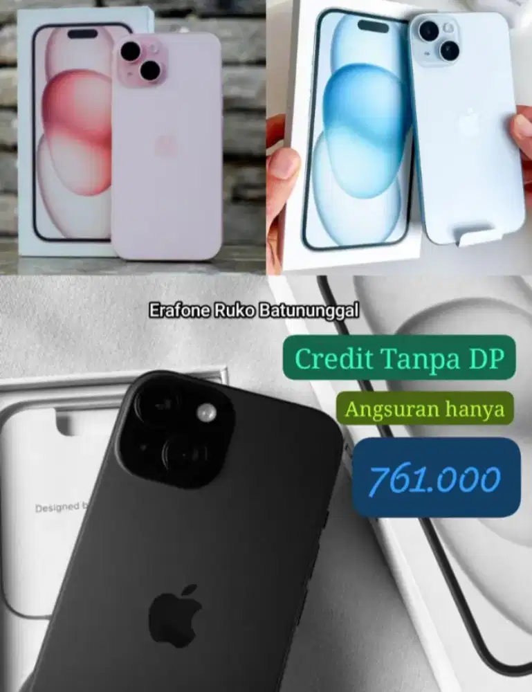 [KREDIT] iPhone 15 128 New